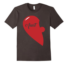 Aunt, Niece, Nephew Matching Shirt, Haft of Heart Aunt Shirt
