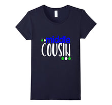 Middle Cousin Shirt Family Tribe Matching Son Boys Kids