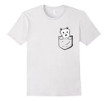 Adorable Little Westie in the Pocket T-Shirt