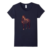 Brown Horse Novelty T Shirt Cool Tee Shirt for Horses Lovers