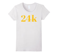24k T Shirt - Distressed Gold Tshirt