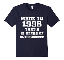 T-Shirt for 19 Year Old Boys & Girls 19th Birthday Gift Tees