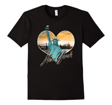 NYC New York City Skyline Souvenir Statue of Liberty T-Shirt