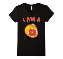 I Am a Grapefruit Cute Emoji Halloween Tee for Fruits Lovers
