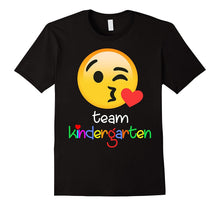 Team KINDERGARTEN TSHIRT Teacher EMOJI HEARTS LOVE