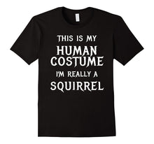 Squirrel Halloween Costume Shirt Easy Funny for Kids Adults