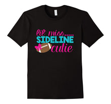 Lil Miss Sideline Cutie T-Shirt - Kids Football Tshirt