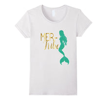 Bridesmaid Mer Tribe Mermaid Shirt Wedding Bachelorette Gold