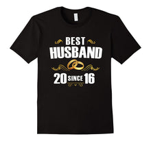 Best Husband Since 2016 T-Shirt 1st Anniversary Gift Tee