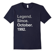 Legend Since October 1992 Shirt - 25th Birthday Gifts TShirt