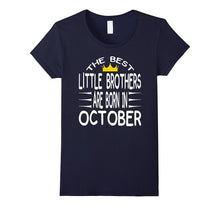 Birthday Tshirt for Little Brothers Born in October