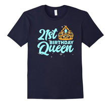 21st Birthday Queen T Shirt Celebration Party Twenty One