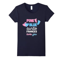 Aunt Frances Baby Shower Reveal Shirts Gender Reveal Tshirt