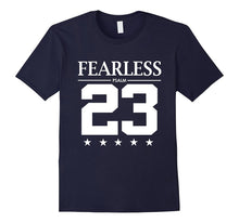Fearless Psalm 23 Bible Scripture Verse Christian T-Shirt