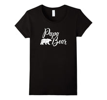 Papa Bear T-Shirt, Men's Awesome Camping Fathers Tee