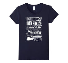 Fun-Gly : Daddy Superhero T Shirt, Fathers Day Gift
