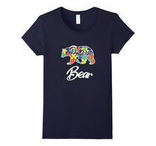 2017 Autism Awareness Dad - PAPA Bear TShirt