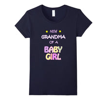 Baby Girl Announcement T Shirt for New Grandma