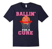 Ballin for a Cure Basketball Breast Cancer Awareness T Shirt
