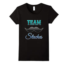 Team Staches for Gender Reveal Party T Shirt Mustache Theme.