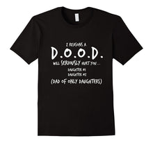 Mens Dad Gifts From Daughter Shirt - 2 Daughters DOOD Tee