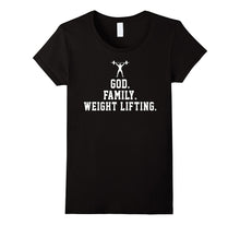God Family Weight Lifting Funny Shirt Gift