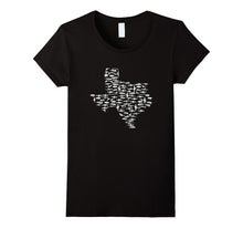 State of Texas Made of Guns 2nd Amendment T Shirt