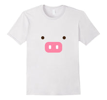 Awesome Cute Pig Face Halloween Costume T-Shirt