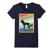 Retro Chinese Crested Dog Shirt