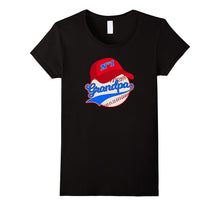 Baseball Grandpa Grandfather Grandson Father's Day T-Shirt