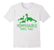 MOMMYSAURUS Fun Mother Mom Baby Kids Dinosaur Twins