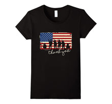 Thank You Veteran - American Veteran Flag Shirt