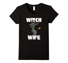 Dabbing Halloween T-Shirt Funny Dabbing Witch Wife Tee