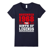 November 1968 49th Birthday Gift Apparel for 49 Years Old T