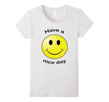 Iconic Have a Nice Day Smiley Face T-Shirt