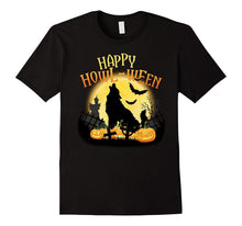 Happy Howl-Ween Awesome Wolf Lover Pumpkin T-Shirt
