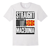 Storecastle Straight Outta Macedonia Flag Gift Pride T-Shirt
