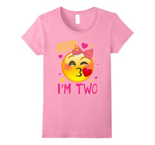 OMG I'm Two T-Shirt 2nd of Birthday Girl Born in 2015