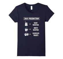 Future Mom and Dad 2018 Prediction T-Shirt Baby Announcement