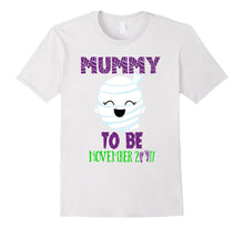 Halloween Pregnancy Shirt Mom Mummy to Be Due November 2017