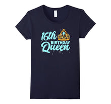 16th Birthday Queen T Shirt Celebration Party Sweet Sixteen