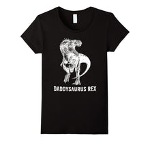 Daddysaurus Rex Funny Dinosaur T-Shirt for Dad