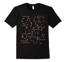 Constellations Night Sky Star Map - Astronomy TShirt