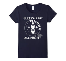 Sleep All Day Nurse All Night Shirt, Night Shift Nurse Shirt