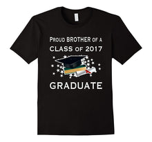 Proud Brother of a Class of 2017 Graduate T Shirt Graduation