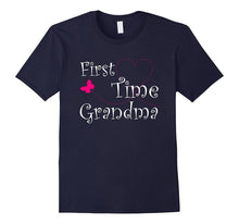 1st Time Grandma T Shirt for Grandmother to Be Announcement