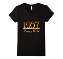 1957 Happy 60th Birthday Novelty T-Shirt
