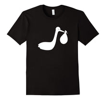 Stork Baby Emoji Shirt for Expecting Parent Mom Dad New Born