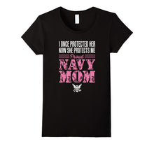 Proud Navy Mom Daughter Soldier Air Force Navy T Shirt