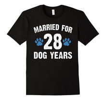 Married for 28 Dog Years 4th Wedding Anniversary T-Shirts